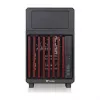 Thermaltake TR200 WS Super Mini Tower korpuss, melns/koks, rūdīts stikls