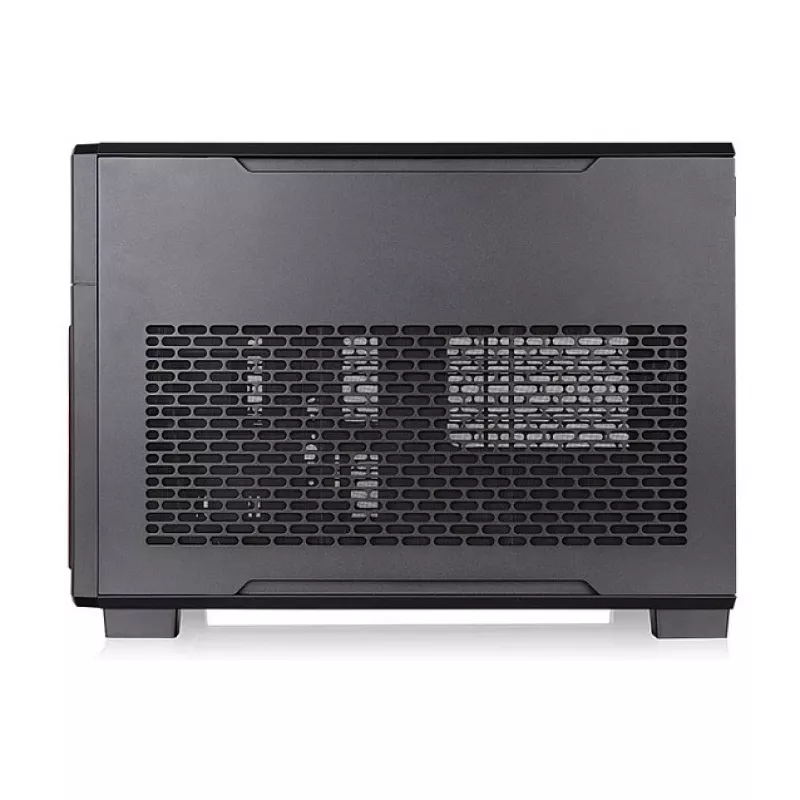 Thermaltake TR200 WS Super Mini Tower korpuss, melns/koks, rūdīts stikls