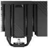 TRYX TURRIS T620 CPU gaisa dzesētājs, divtornis, ar 5 collu displeju - 140 mm, melns