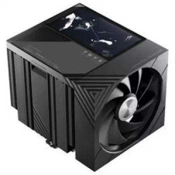 TRYX TURRIS T620 CPU gaisa dzesētājs, divtornis, ar 5 collu displeju - 140 mm, melns