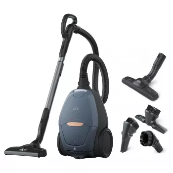 AEG VX82-1-5DB Putekļsūcējs ar maisiņu 600W Denim Blue