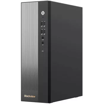 Blackview NEX60 Core 5 210H Mini PC, 16GB RAM, 512GB SSD, Windows 11 Pro, Melns