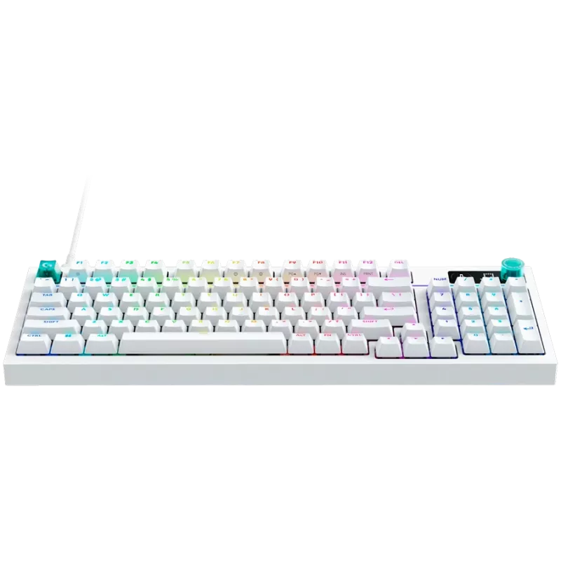 Logitech G316 X 98 vadu spēļu tastatūra - balta - US International - taustes