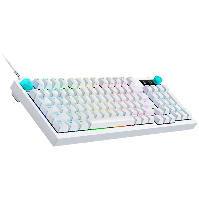 Logitech G316 X 98 vadu spēļu tastatūra - balta - US International - taustes