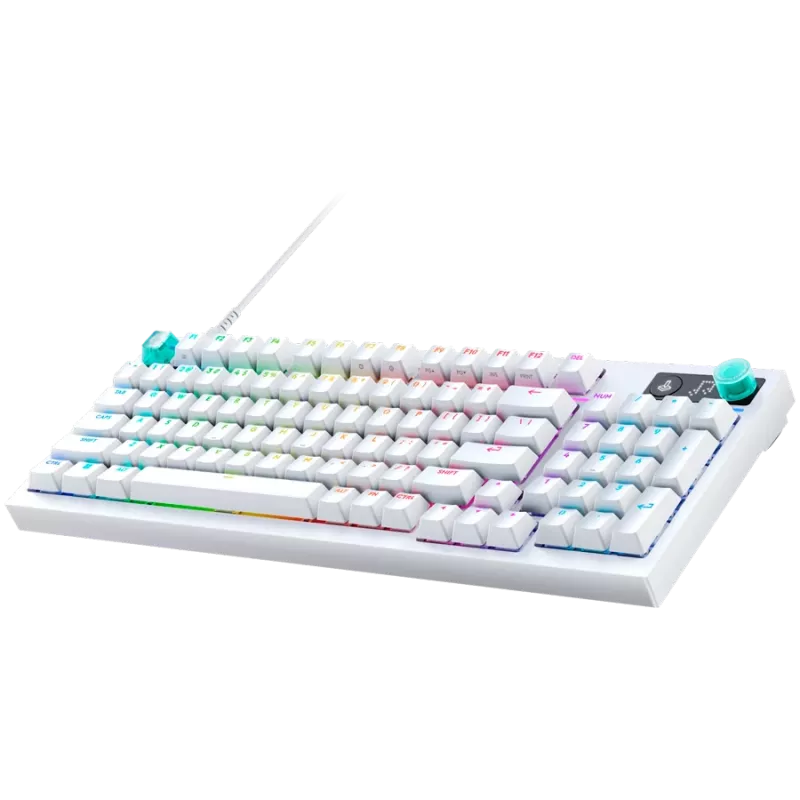 Logitech G316 X 98 vadu spēļu tastatūra - balta - US International - taustes