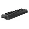 Axis W701 Mk II Docking Station - 8 Bay Charging and Synchronizing Station for Body Worn Cameras - 120W - Black (NCS S 9000-N) - European Plug