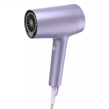 Philips Fēns BHD723/10 Series 7000 1800W Digitālais Motors SenseIQ Tehnoloģija Matēts Balts ar Roza Zelts