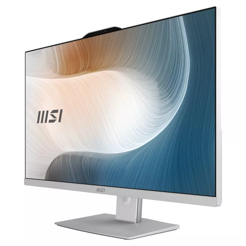 MSI Modern AM272P 1M-1236AT 27 collu All-in-One dators, Intel Core 7 150U, 16GB RAM, 512GB SSD, Windows 11 Home, Balts