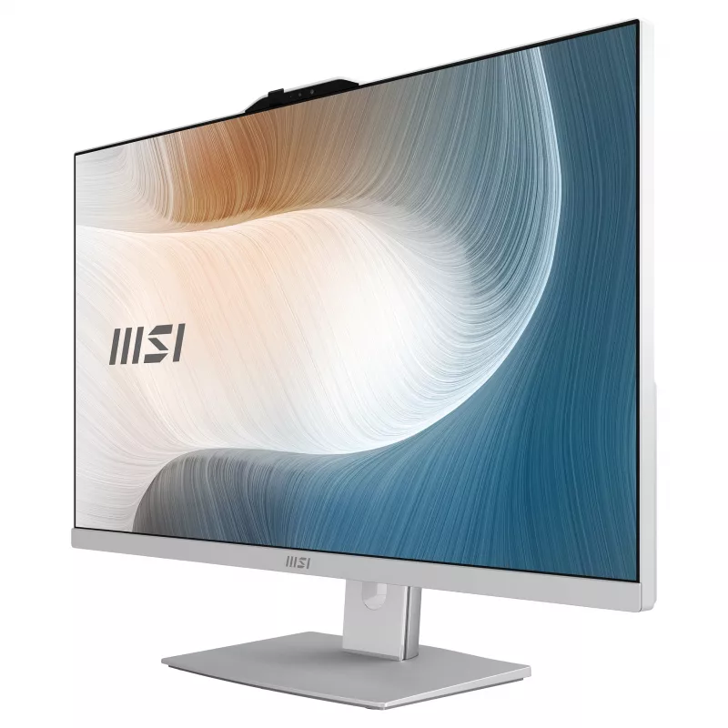 MSI Modern AM272P 1M-1236AT 27 collu All-in-One dators, Intel Core 7 150U, 16GB RAM, 512GB SSD, Windows 11 Home, Balts