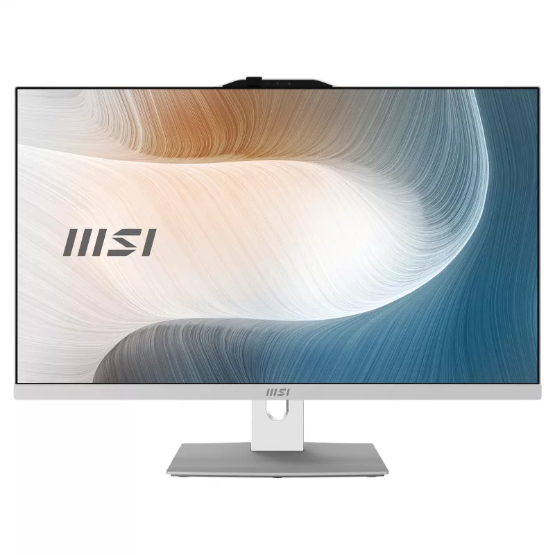 MSI Modern AM272P 1M-1236AT 27 collu All-in-One dators, Intel Core 7 150U, 16GB RAM, 512GB SSD, Windows 11 Home, Balts