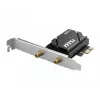 MSI Herald BE6500 WiFi 7 PCIe tīkla karte