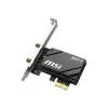 MSI Herald BE6500 WiFi 7 PCIe tīkla karte