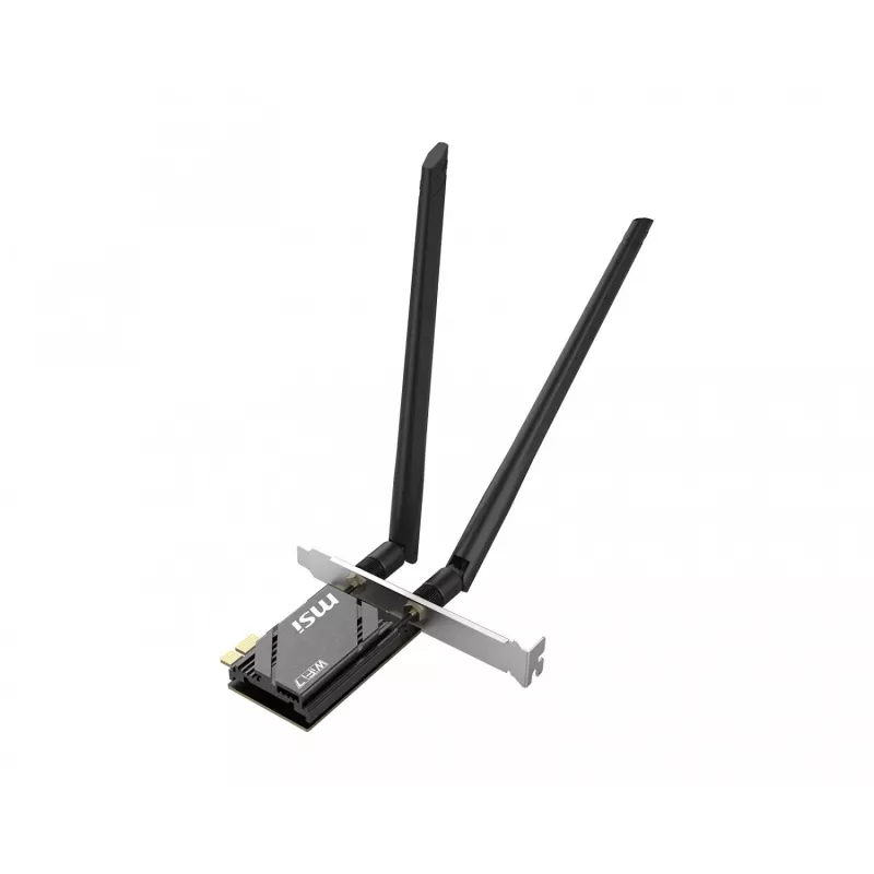 MSI Herald BE6500 WiFi 7 PCIe tīkla karte