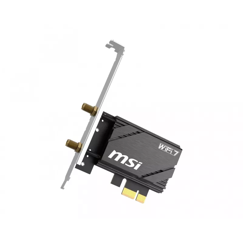MSI Herald BE6500 WiFi 7 PCIe tīkla karte