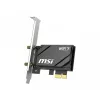 MSI Herald BE6500 WiFi 7 PCIe tīkla karte