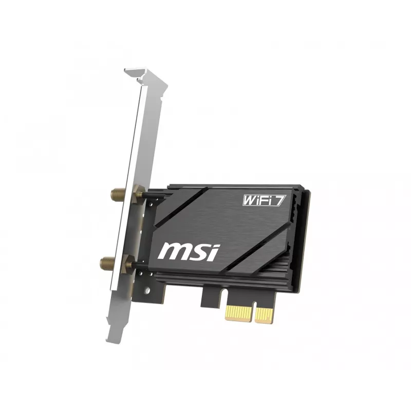 MSI Herald BE6500 WiFi 7 PCIe tīkla karte