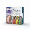 Gembird 3DP-PLA+1.75-02-BK PLA+ Filaments 1.75 mm Melns 1 kg