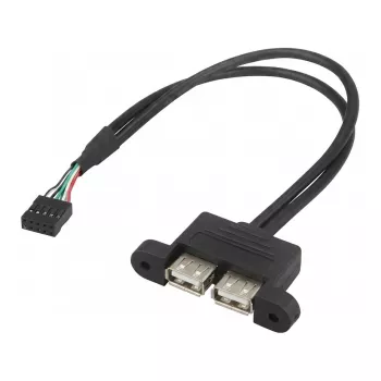 ASRock DeskMini 2x USB 2.0 iekšējais adaptera kabelis (5RB000010020)