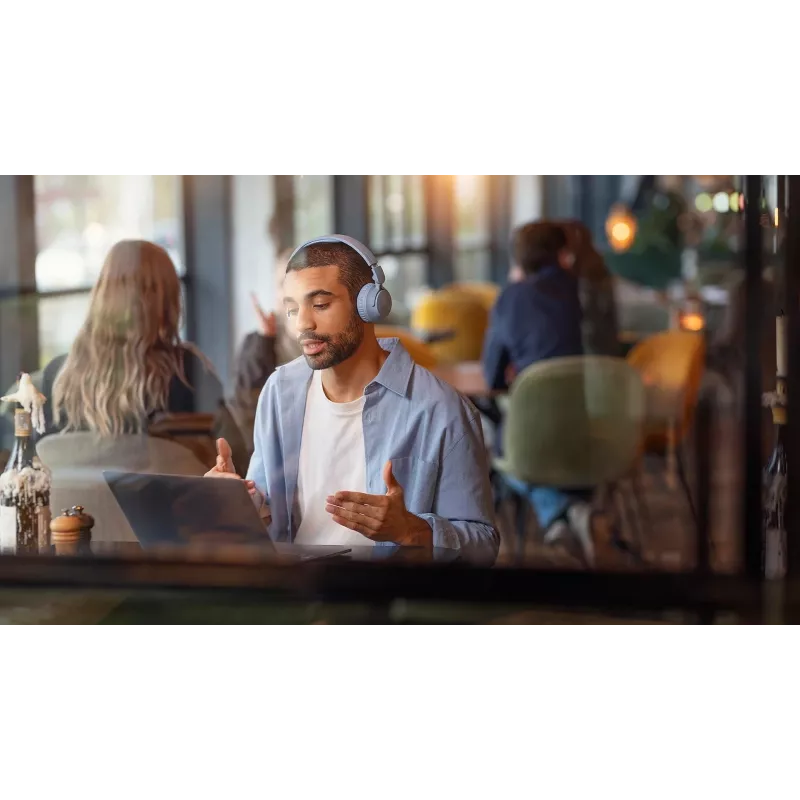 Philips TAH4000LB/00 Bezvadu austiņas uz auss ar Bluetooth 5.0, 32mm draiveriem, 20h darbības laiku, USB-C, zilas