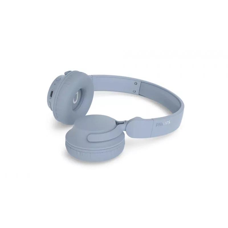 Philips TAH4000LB/00 Bezvadu austiņas uz auss ar Bluetooth 5.0, 32mm draiveriem, 20h darbības laiku, USB-C, zilas
