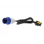 APC Power Cable - IEC 60309 16A (M) to IEC 60320 C19 - 16 A - 3.0 m - Locking - Black - for P/N: SMT2200I-AR, SMT2200R2I-AR, SMT3000I-AR, SMT3000R2I-AR, SRT1500XLI, SRT2200XLI-KR (AP8758)