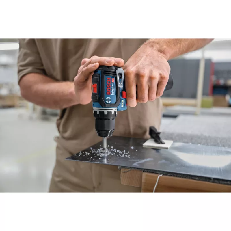 Bosch Professional GSR 12V-32 Bezvadu urbjskrūvgriezis, 12V, Zils/Melns, 2x 2,0 Ah Li-Ion akumulatori, 24 daļu piederumu komplekts, Instrumentu soma