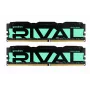 PC atmiņa DDR4 Rival Radiant 32GB (2x16GB) 3200MHz CL16 Green