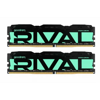 PC atmiņa DDR4 Rival Radiant 16GB (2x8GB) 3200MHz CL16 Green