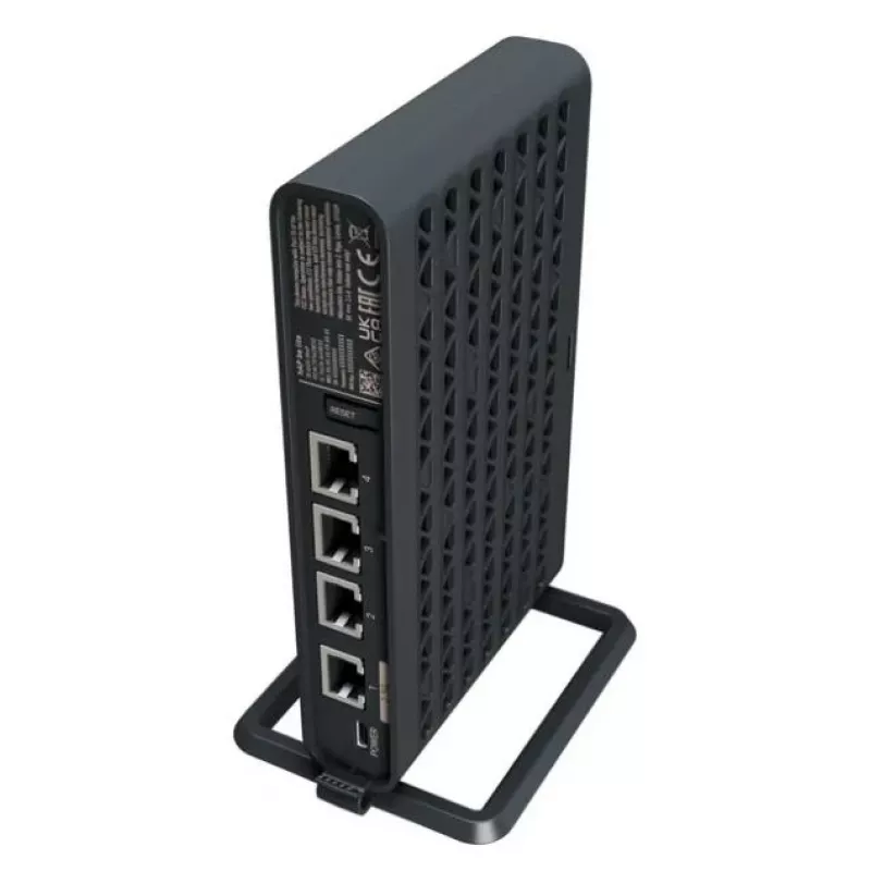 MikroTik hAP be lite A42G-HBEP Wi-Fi 7 Tri-Joslas Maršrutētājs, 4x 2.5GbE, 1x 10GbE, USB 3.0