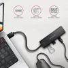 i-tec Axagon HUE-C2A USB-C Hub 4-Port 5 Gbps 2x USB-A + 2x USB-C ar Power Delivery