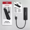 i-tec Axagon HUE-C2A USB-C Hub 4-Port 5 Gbps 2x USB-A + 2x USB-C ar Power Delivery