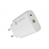 NATEC Ribera sienas lādētājs 1x USB-A + 1x USB-C 20W Balts