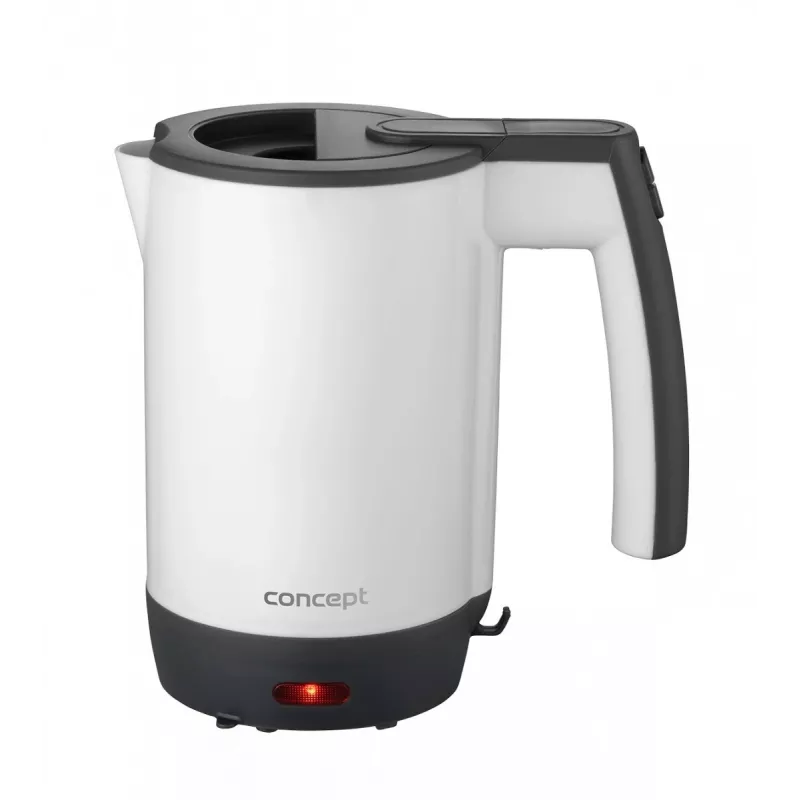 Concept RK7030 Ceļojumu elektriskā tējkanna 0.5L ar 2 krūzēm, balta