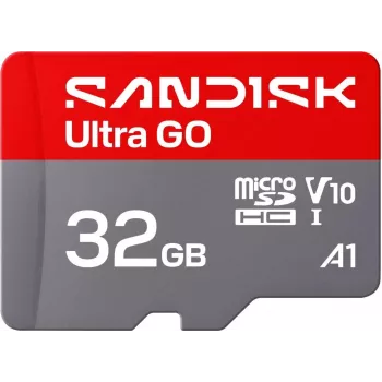 SanDisk Ultra GO microSDHC 32 GB UHS-I atmiņas karte, 120 MB/s lasīšana, V10, A1