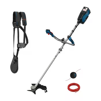 Bosch Professional GFR 18V-25 BH Bezvadu Bezsuku Zāles Trimeris (Instrumenta korpuss, 18V, 250 mm griešanas diametrs, zils/melns)