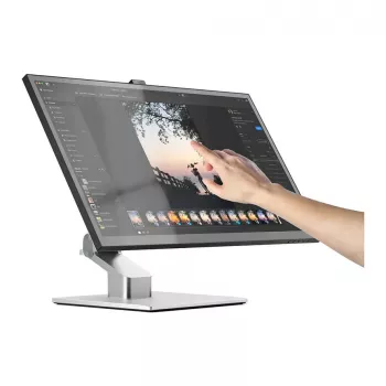 ALOGIC Clarity Fold Touch 27 collu 4K UHD IPS skārienjūtīgais monitors ar tīmekļa kameru, 65W USB-C PD, salokāmu statīvu