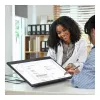 ALOGIC Clarity Fold Touch 27 collu 4K UHD IPS skārienjūtīgais monitors ar tīmekļa kameru, 65W USB-C PD, salokāmu statīvu