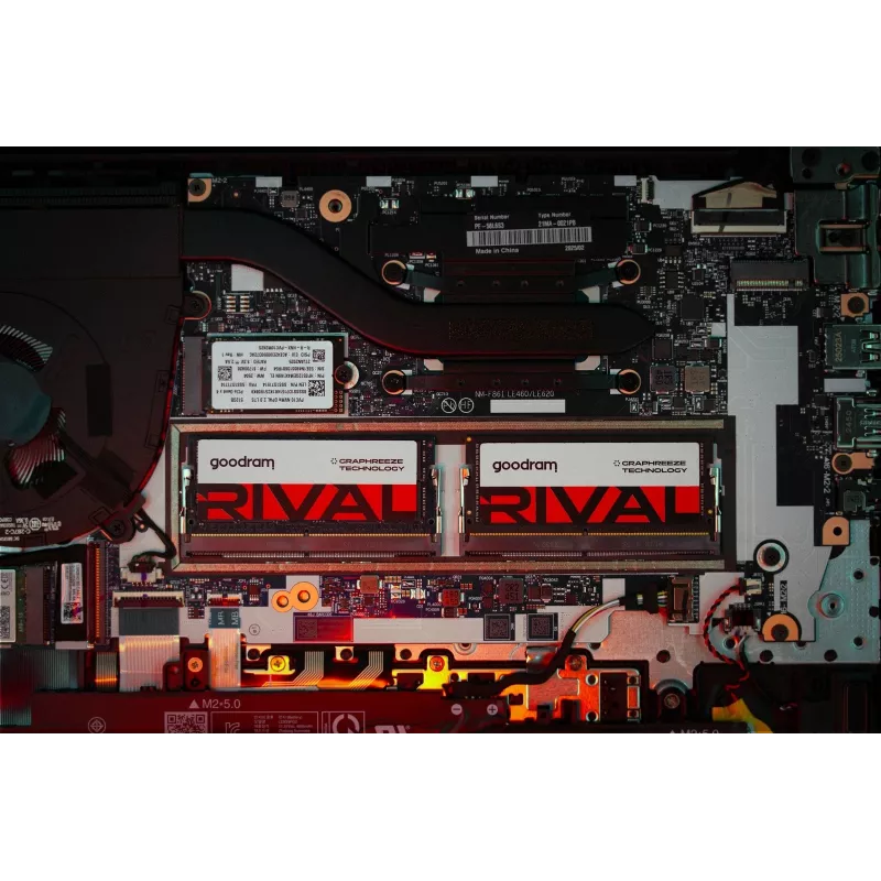 GOODRAM RIVAL SODIMM DDR5 32GB (2x16GB) 5600MHz CL40 Single Rank Laptop Memory