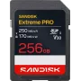 SanDisk Extreme PRO SDXC 256 GB UHS-I V30 atmiņas karte - līdz 250 MB/s lasīšana, 170 MB/s rakstīšana