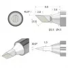 iFixit FixHub Lodēšanas Uzgalis Nazis 2.5 mm Sudrabs
