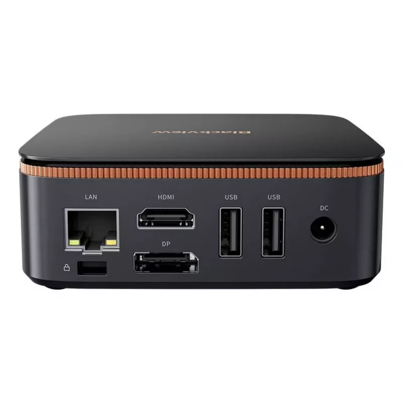 Blackview MP20 Mini PC AMD Ryzen 3 3300U 8GB DDR4 256GB NVMe SSD Windows 11 Pro Melns