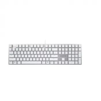 CHERRY KC 200 MX vadu mehāniskā tastatūra, pilna izmēra, CHERRY MX Brown, ASV izkārtojums, balta