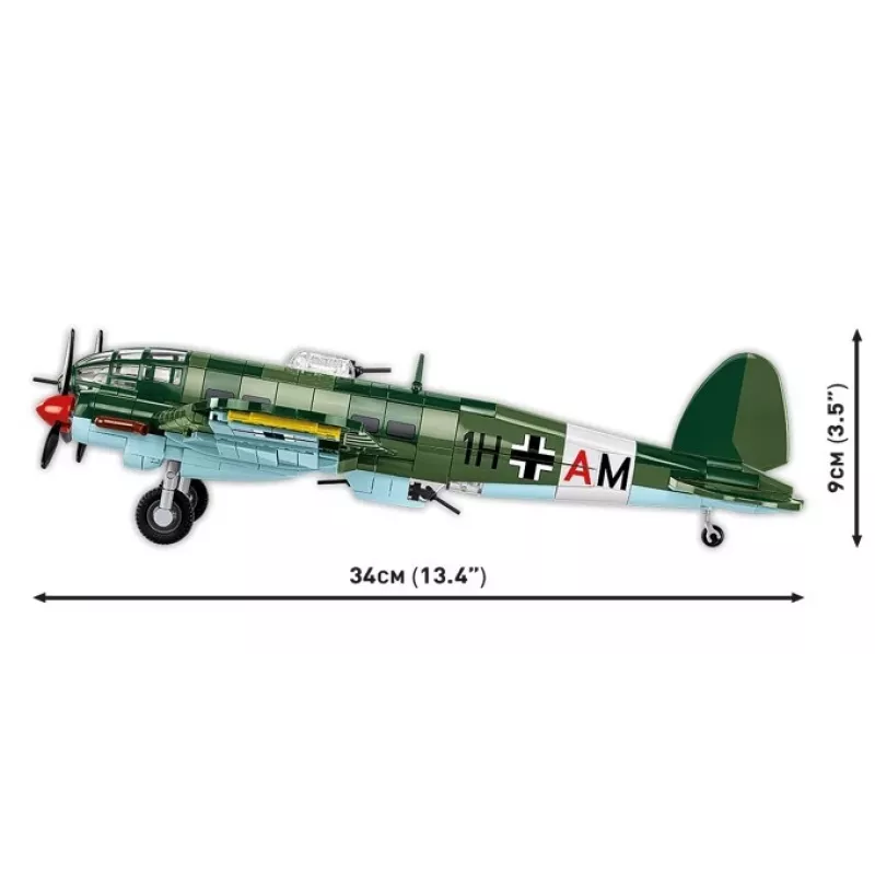 COBI Heinkel HE 111 H-22 ar V1 lidojošo bumbu konstrukcijas bloku komplekts, 927 gabali