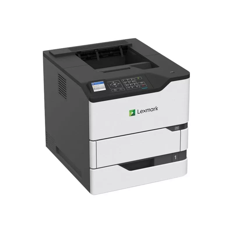 Lexmark MS822de Monohromais lāzerprinteris - Duplekss - A4 - 55 ppm - 1200x1200 dpi - Ethernet, USB