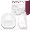 MOMCOZY 90ml atkārtoti lietojams piena savācējs - dubultā iepakojumā