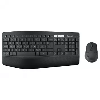 Logitech MK850 Performance bezvadu tastatūras un peles komplekts - Melns - QWERTY itāļu izkārtojums