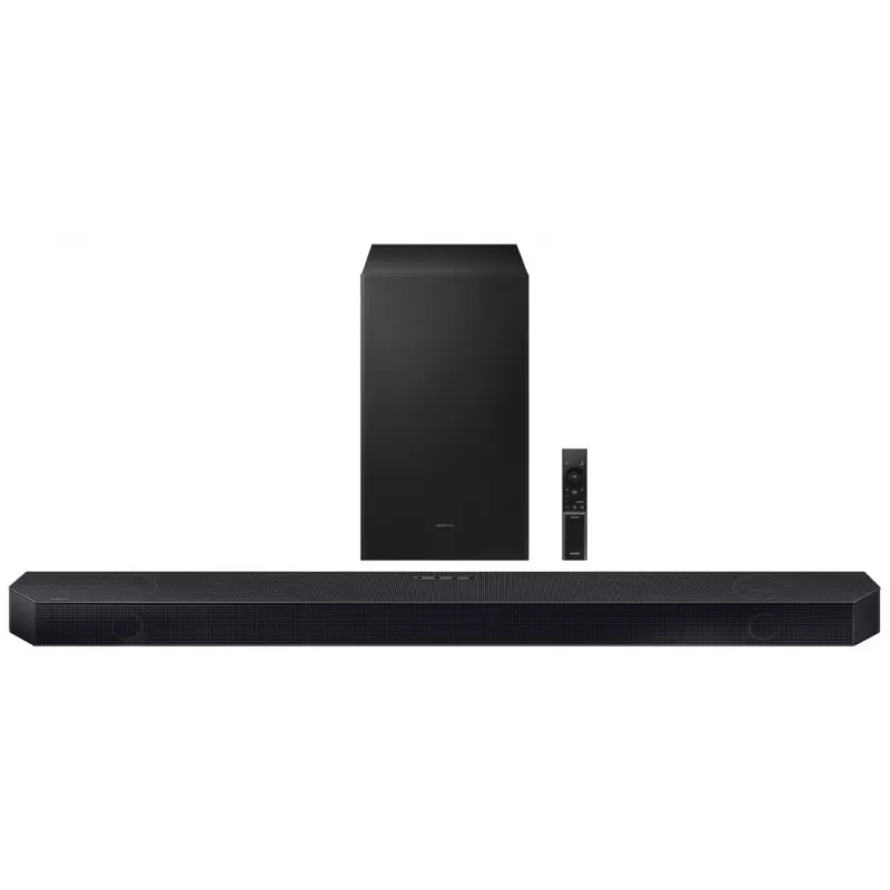 Samsung HW-Q600H 3.1.2 kanālu skaņas josla ar bezvadu zemfrekvences skaļruni, Dolby Atmos, DTS:X, Bluetooth, melna