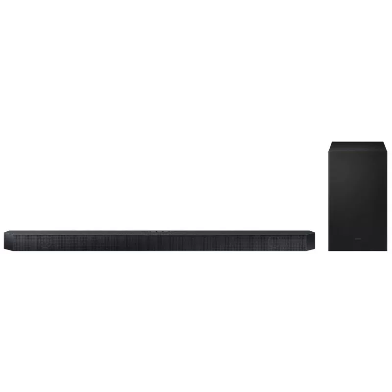 Samsung HW-Q600H 3.1.2 kanālu skaņas josla ar bezvadu zemfrekvences skaļruni, Dolby Atmos, DTS:X, Bluetooth, melna