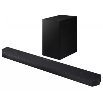 Samsung HW-Q600H 3.1.2 kanālu skaņas josla ar bezvadu zemfrekvences skaļruni, Dolby Atmos, DTS:X, Bluetooth, melna