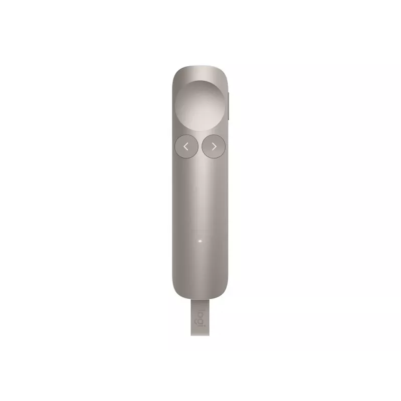 Logitech Spotlight 2 prezentācijas tālvadības pults - smilšu krāsā